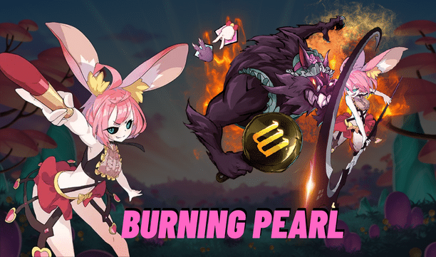 Burning pearl